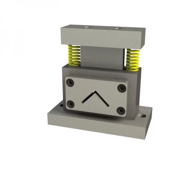 Děrovací nástroj Metallkraft pro stříhání L-profilů oceli max. 35 x 35 x 3 mm