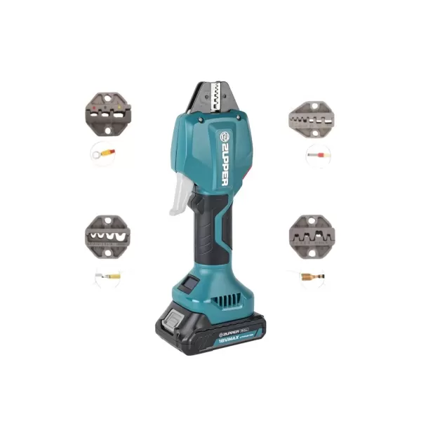 Mini akumulátorové lisovací kleště na dutinky 18V 2x2,0Ah N.KO Tools MP_50