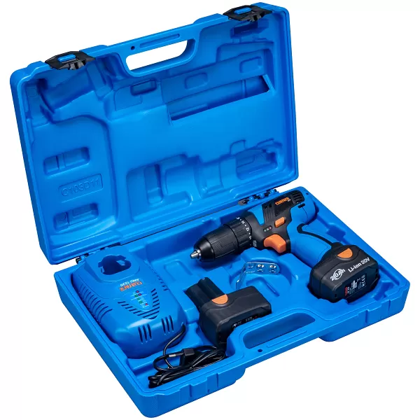 Aku vrtací šroubovák 20V 2x2,0Ah Narex ASV 202-2 e-POWER 65405291