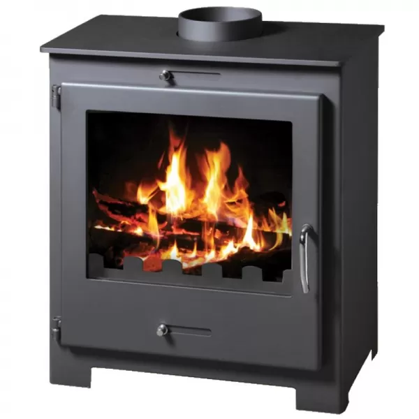 Krbová kamna s výměníkem VICTORIA Nero Lux BO
