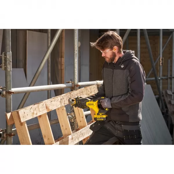 Aku mečová pila 18V/1x4,0Ah STANLEY FATMAX V20 SFMCS311M1T