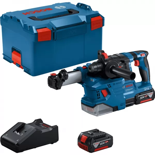 Aku vrtací kladivo 18V 2x4,0 Ah s SDS plus Bosch GBH 18V-22 0611924003