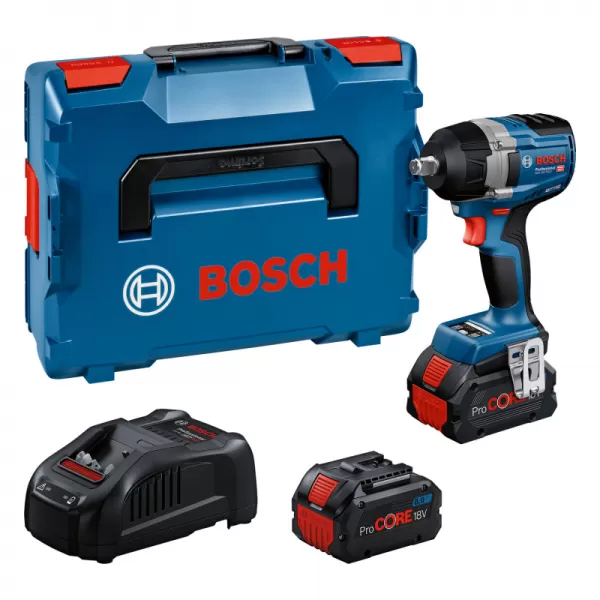 Aku rázový utahovák 18V 2x8,0Ah Bosch GDS 18V-750 C 06019L9002
