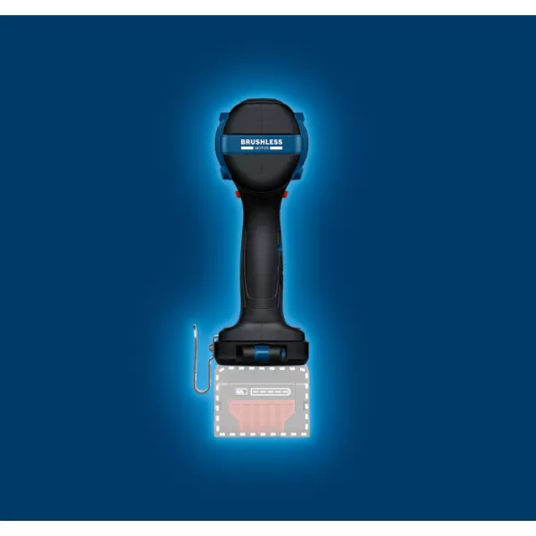 Aku rázový utahovák 18V bez aku Bosch GDS 18V-750 C 0 601 9L9 000