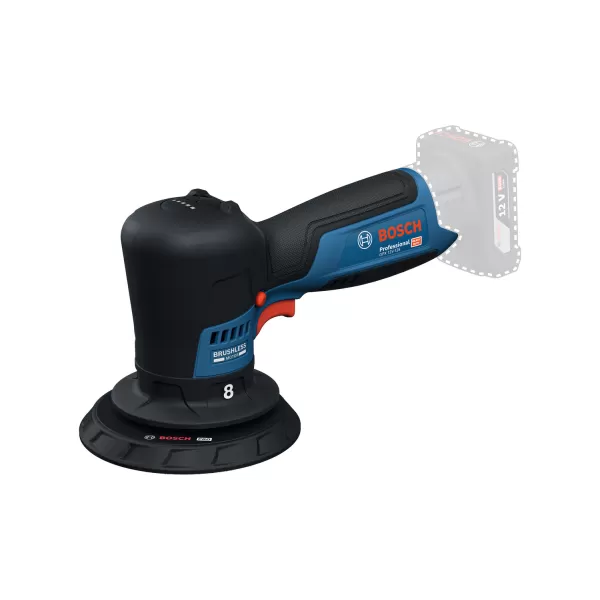 Aku leštička 12V/bez aku GPX 12V-125 Bosch 06019L4100