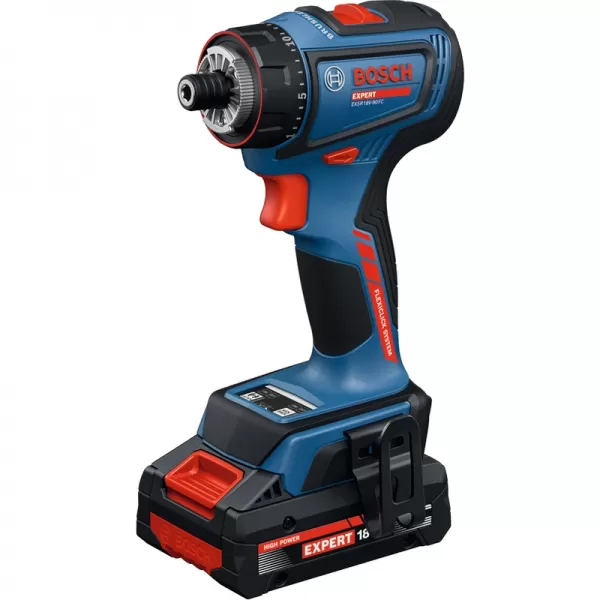 Aku vŕtací skrutkovač 18V 2x4,0Ah Bosch EXPERT EXSR18V-90FC