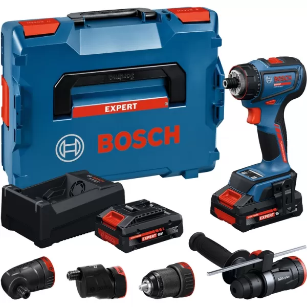Aku vŕtací skrutkovač 18V 2x4,0Ah Bosch EXPERT EXSR18V-90FC