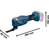 Aku multifunkčné náradie 18V bez aku Bosch GOP18V-30