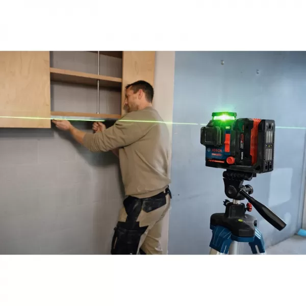 Aku čárový laser 18V bez aku Bosch EXPERT EXLL18V-120-33CG