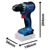 Akumulátorový vŕtací skrutkovač PRO GSR18V-52 Bosch Professional 3x 5,0 Ah, L-BOXX 06019S0027