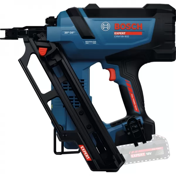 Aku hřebíkovačka do dřeva 18V bez aku Bosch EXPERT EXNH18V-90D