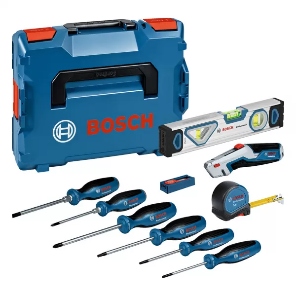 Aku vrtací šroubovák 18V/2x5,0 Ah GSR 18V-65 + 19dílná sada ručního nářadí Bosch 0615A5007K