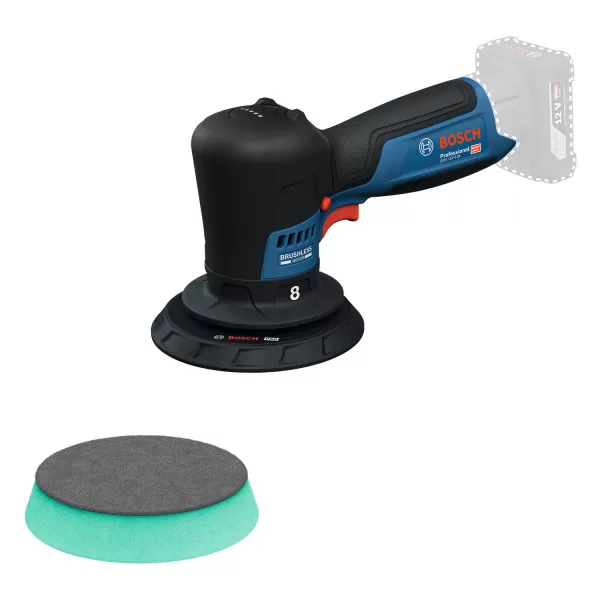 Aku leštička 12V/bez aku GPX 12V-125 Bosch 06019L4100
