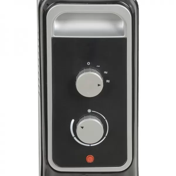 Olejový radiátor G21 Bromo černý, 9 žeber, 2000 W 777064