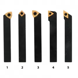 Soustružnické nože Optimum HM 10 mm, sada 5 ks