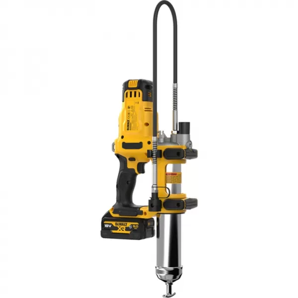 Aku mazací lis 2-rýchlosti 18V/1x5,0Ah DeWALT DCGG581P1G