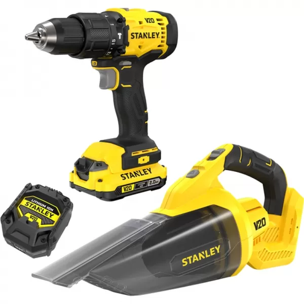 Kombo sada aku nářadí V20 18V 1x2,0 Ah Stanley FatMax SFMCK209D1V