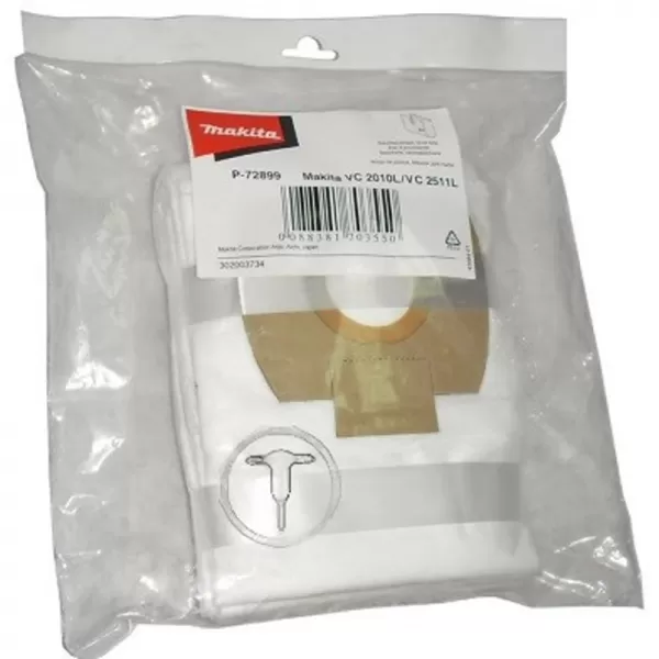 5ks vak z netkané textilie Makita P-72899