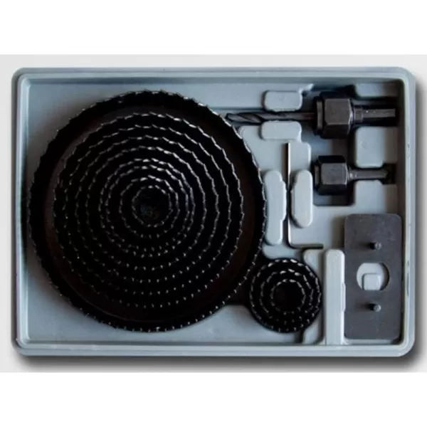 Vykružovací sada 19mm-127mm 16 dílů STAVTOOL P11804