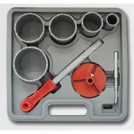 Sada diamantových vykružovačů 33-83 8dílů v kufru STAVTOOL P11838