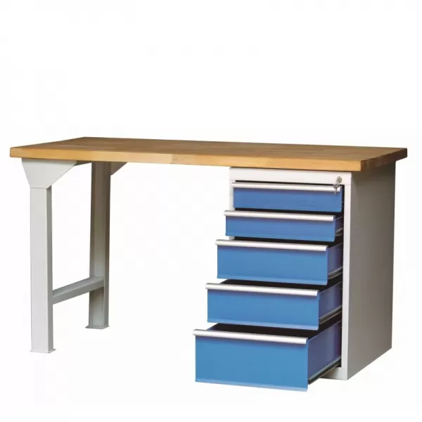 Pracovní stůl PROFI 5 zásuvek Vykona P 4