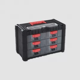 Skříňka na drobný materiál - 6 zásuvek 400x260x200mm PROSPERPLAST P90562