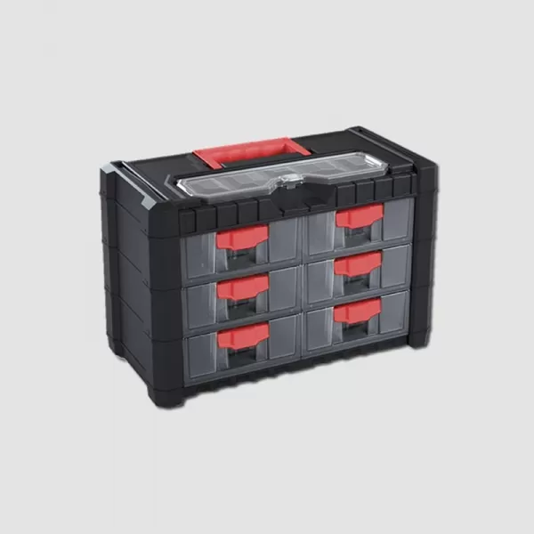 Skříňka na drobný materiál - 6 zásuvek 400x260x200mm PROSPERPLAST P90562