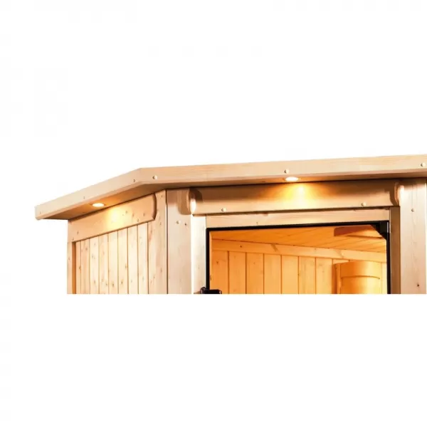 Finská sauna KARIBU AINUR (6099) LG3047