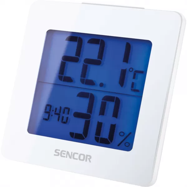 Teploměr s hodinami SENCOR SWS 1500 W