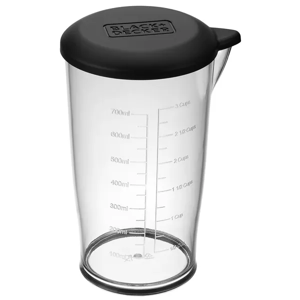 Aku tyčový mixér 7,2V 1x2,0Ah + šlehač - červený Black&Decker BCKM1012KR