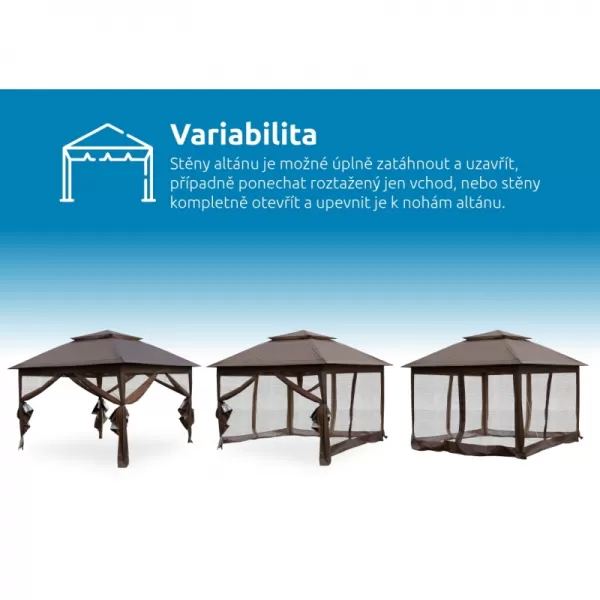 Zahradní Altán Vista 3x3 m Marimex 10970572