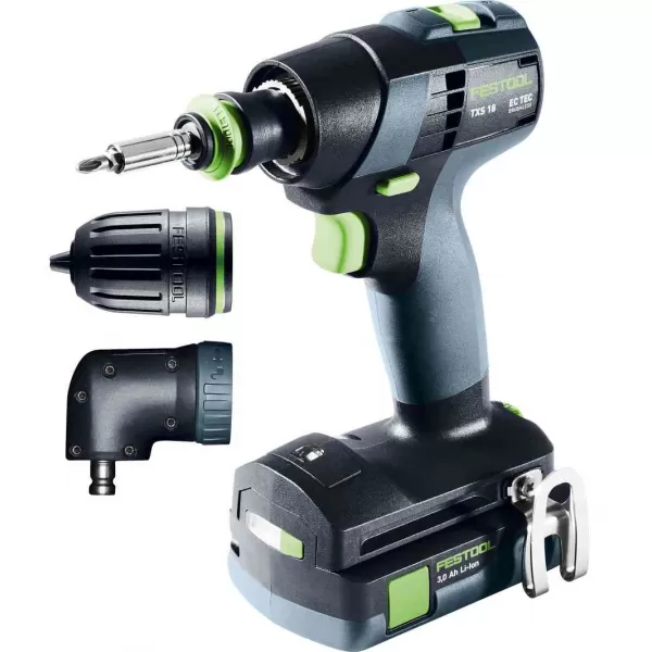 Aku vrtací šroubovák TXS 18V C 2x3,0Ah-Set Festool 576896