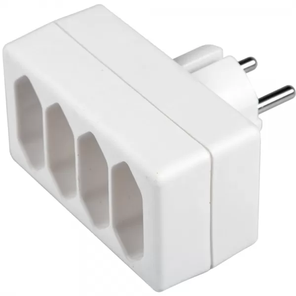 Rozbočka 4x 2,5A/250V bílá SENCOR SPC 61 35033616