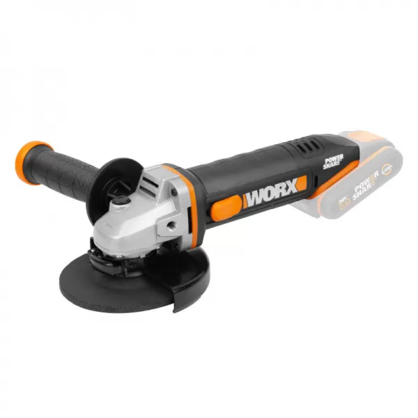 Akumulátorová uhlová brúska 20V bez akumulátora 125mm Worx Orange WX803.9