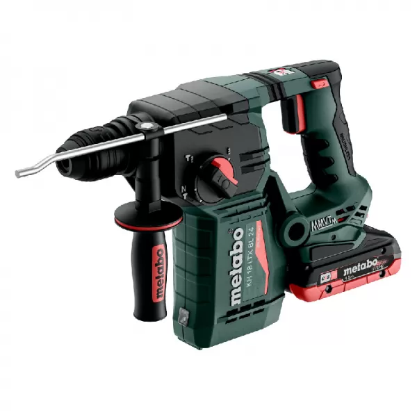 Aku kombinované kladivo 18V/2x4,0Ah KH 18 LTX BL 24, mB Metabo 601713800