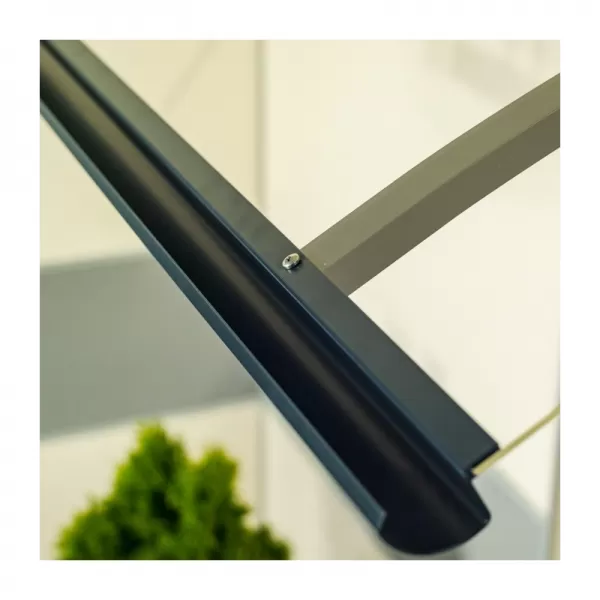 Stříška nad dveře LANITPLAST OLOR XL 197/85 antracit LG2578