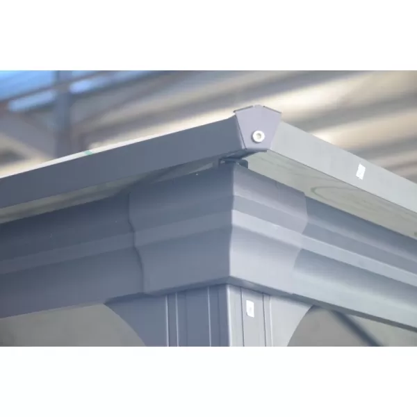 Zahradní altán LANITPLAST 43 antracit + bronz PC LG2469