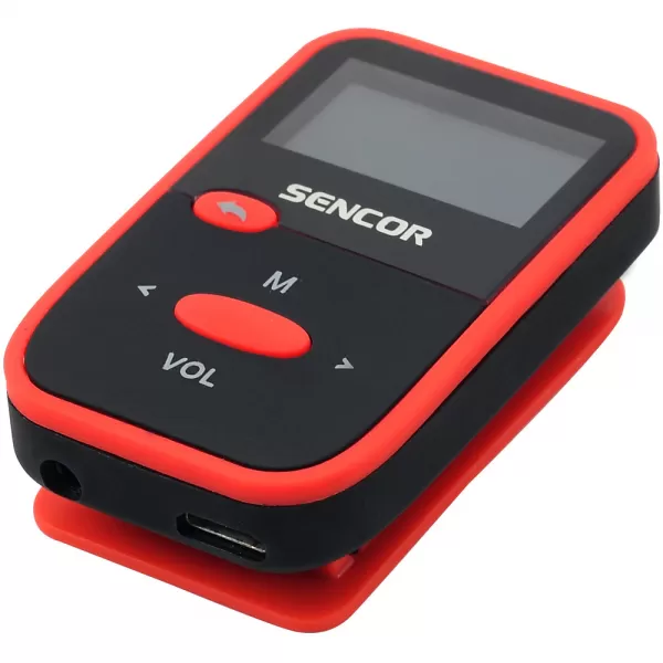 MP3 přehrávač SENCOR 8GB SFP 4408 RD