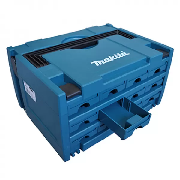 Makpac s přihrádkami - 3 řady po čtyřech přihrádkách Makita P-84327