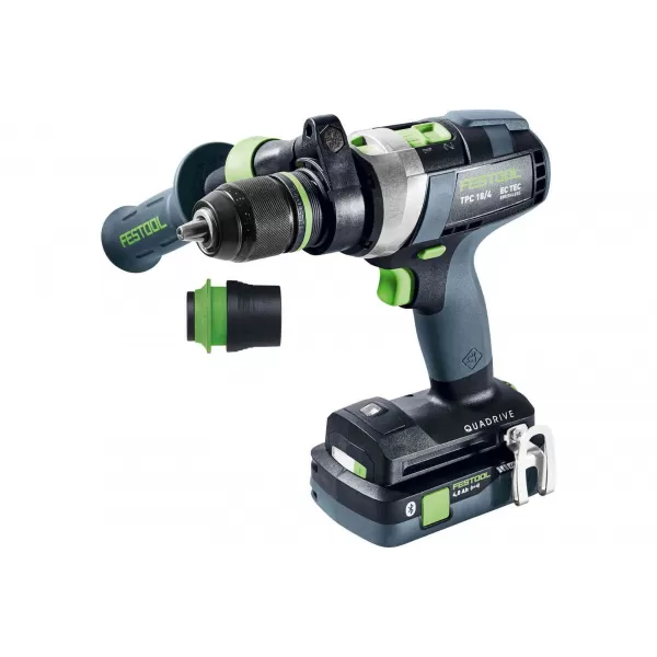 Aku příklepový vrtací šroubovák QUADRIVE TPC 18V 1x5,0 + 1x4,0Ah I-Plus Festool 577651