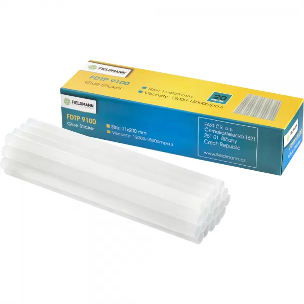 Tavné tyčinky transparentní, 11mm FDTP 9100 FIELDMANN 50004265