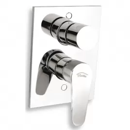 Vanová sprchová baterie s přepínačem Titania Fresh chrom Novaservis 96050R,0