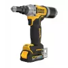 Aku nýtovačka pro nýty od 4,8 mm do 6,4 mm 18V 2x1,7Ah DeWALT DCF414E2GT