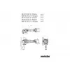 Aku úhlová bruska 18V bez aku WB 18 LTX BL 15-125 Quick Metabo 601730850
