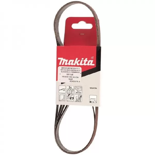 Brúsny pás 13x533mm K80 5 ks Makita P-43343