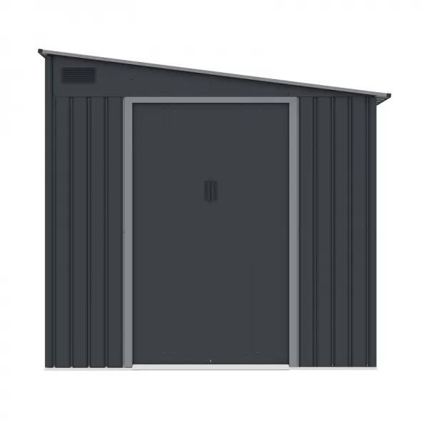 Plechový domek LANITPLAST WANDHAUS 78 ANTRACIT LG4025