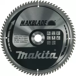Kotouč pilový dřevo MAKBLADE 305x2,3x30mm 80Z Makita B-32851