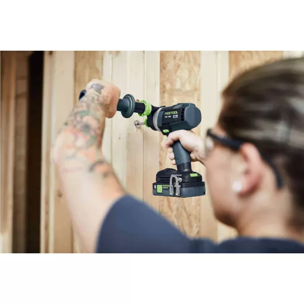 Aku vrtací šroubovák QUADRIVE TDC 18V 1x5,0 + 1x4,0Ah I-Set Festool 577612
