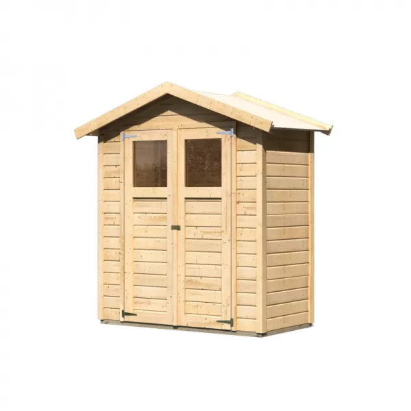 Dřevěný domek KARIBU DAHME 0 (45278) natur LG3069