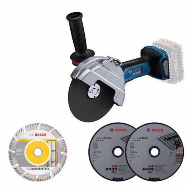 Aku úhlová bruska bez aku Bosch GWS 18V-180 P 06019H6L01